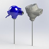 12 Mineraalieristetty anturielementti liitäntärasialla